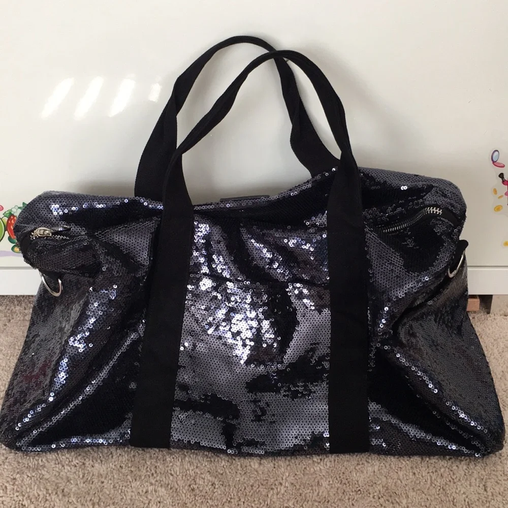 Victoria’s Secret Sequins Duffle Bag - Picture 1 of 7